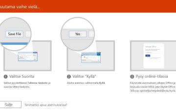 Firefox: Valitse pyydettäessä Tallenna tiedosto ja suorita sitten tiedosto.