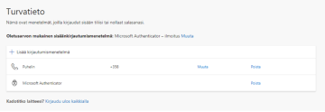 Authenticator-sovelluksen ohjekuva