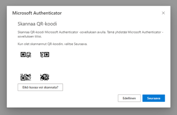 Authenticator-sovelluksen ohjekuva