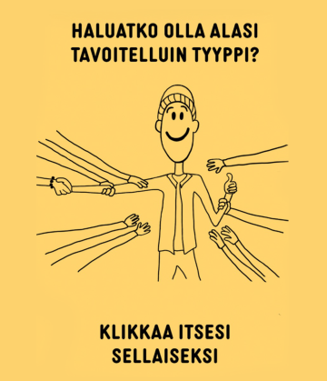 Piirroshahmoja moniosaaja-teeman ympärillä