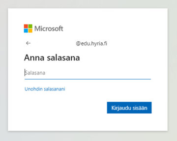 Puhelinnumeron lisääminen M365:teen